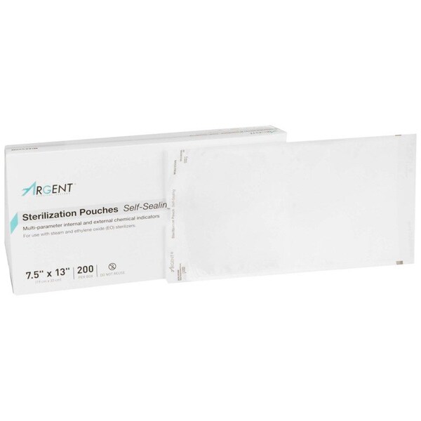 Mckesson Sterilization Pouch, 7 1/2 x 13 Inch, 1000PK 73-SSP383 - main